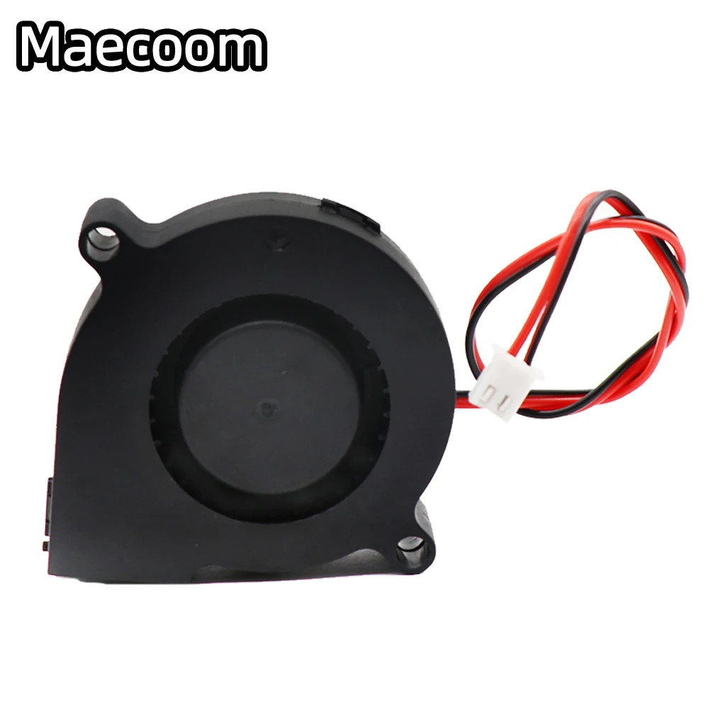 1Pcs Maecoom 5015 50Mm Dc 24V 12V 2Pin Glijlager Brushless Cooling Turbine Ventilator 50mm X 15Mm Blower Cooler Fan