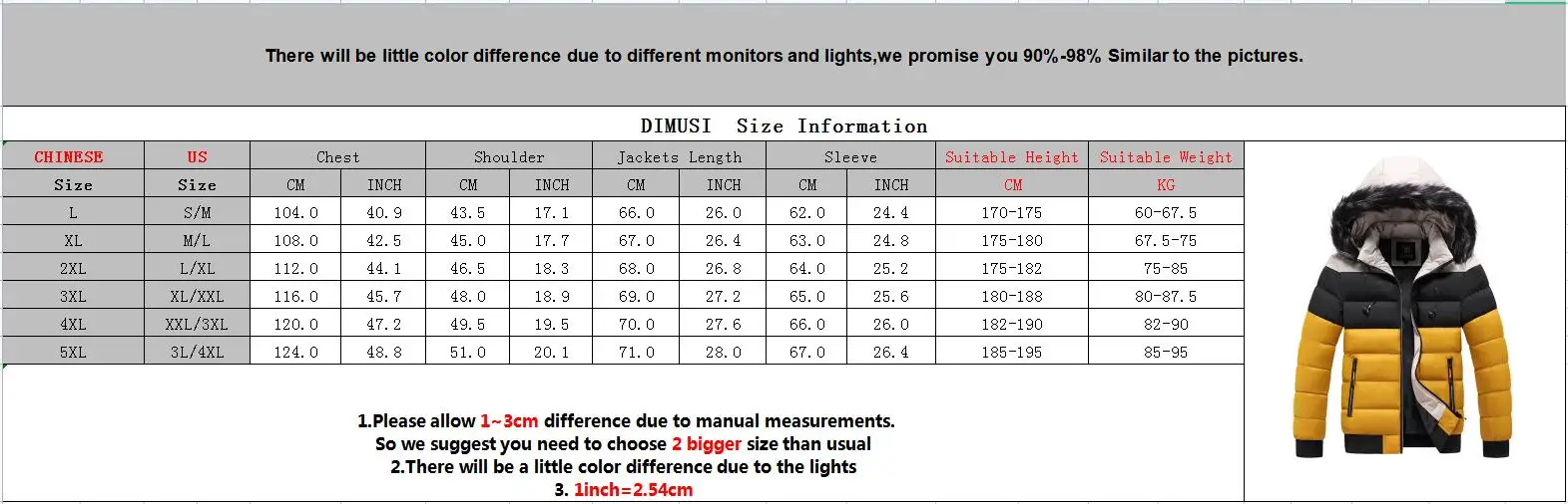 DIMUSI Winter Men\'s Thick Warm Jackets Men Fur Collar Parkas Windbreaker Hooded Coats Casual Outwear Thermal Jacket Man Clothing