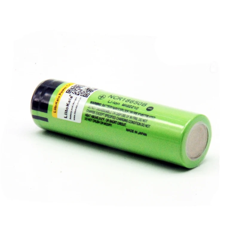 Hot liitokala 100% New Original NCR18650B 3.7v 3400mah 18650 Lithium Rechargeable Battery For Flashlight batteries (NO PCB)