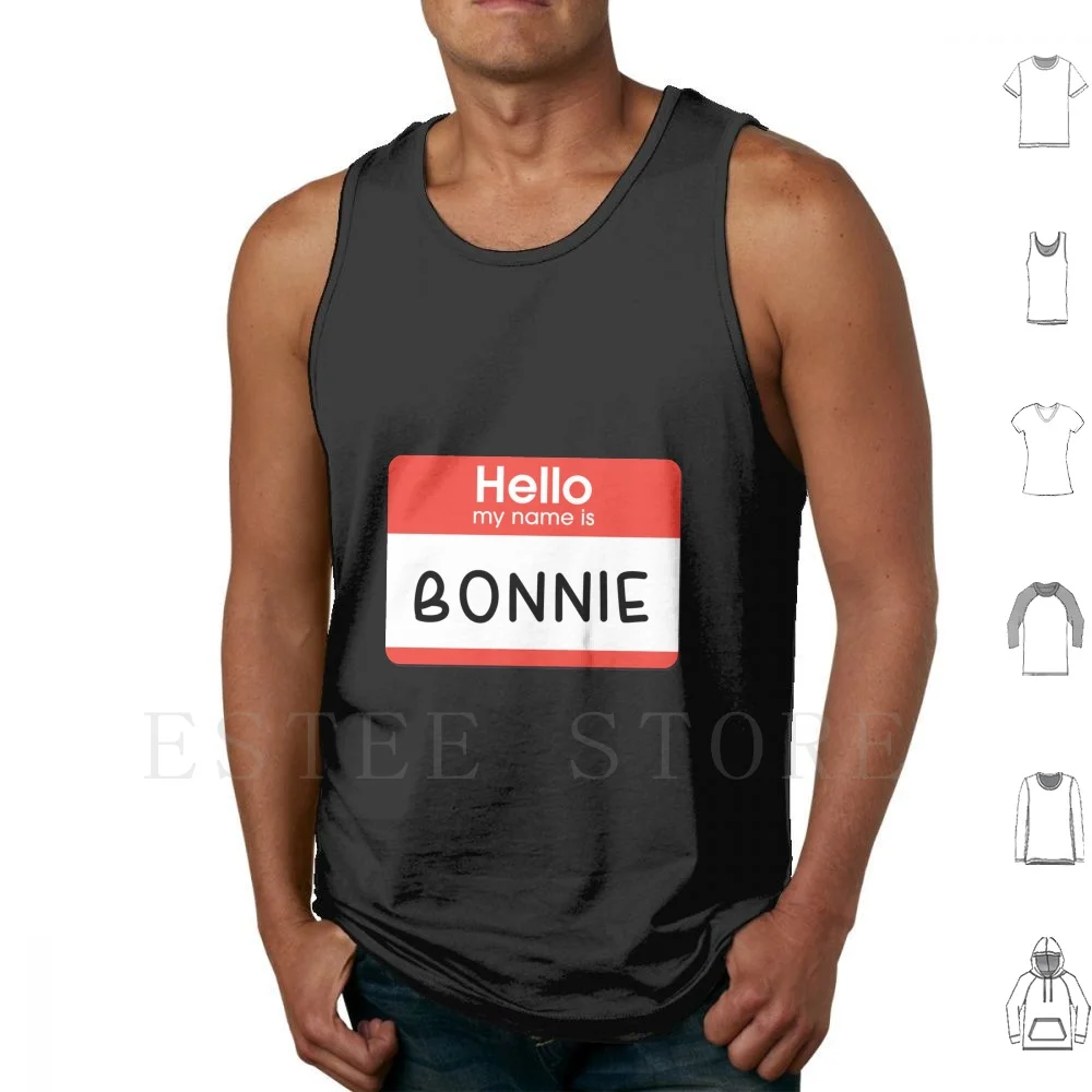 Bonnie-Hola mi nombre es Bonnie camisetas sin mangas chaleco sin mangas Bonnie Hola mi nombre Hola mi nombre es Hola mi nombre es Bonnie