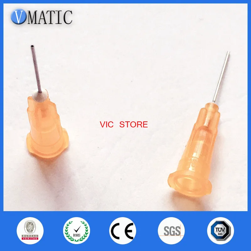 Free Shipping 25G 0.5'' 1/2 Inch High quality Pinhead Syringe Needle Tip Glue / Liquid Dispensing Needle Tip