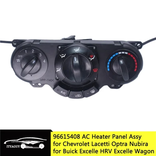 Imagen 1 del producto 96615408 Conjunto de interruptor de Control de calentador de aire acondicionado para Buick Excelle HRV para Chevrolet Optra Daewoo Lacetti Nubira 2003-2012