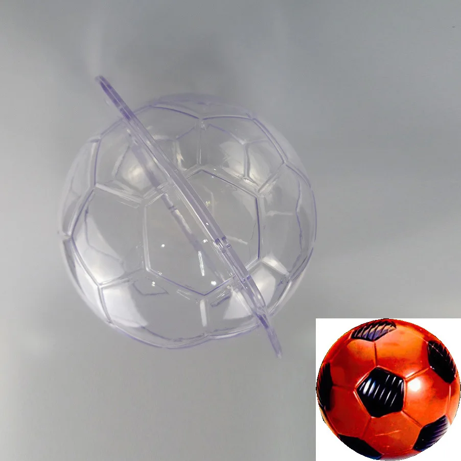 Football Chocolate Mould Mousse Cake Mold Chocolate Mold 15cm Diameter Transparent Baking Tools