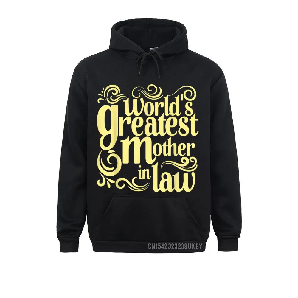 

Design Long Sleeve Hoodies Fall Funny Sportswears Mens Sweatshirts World's Greatest Mother In Law Harajuku Law Harajuku