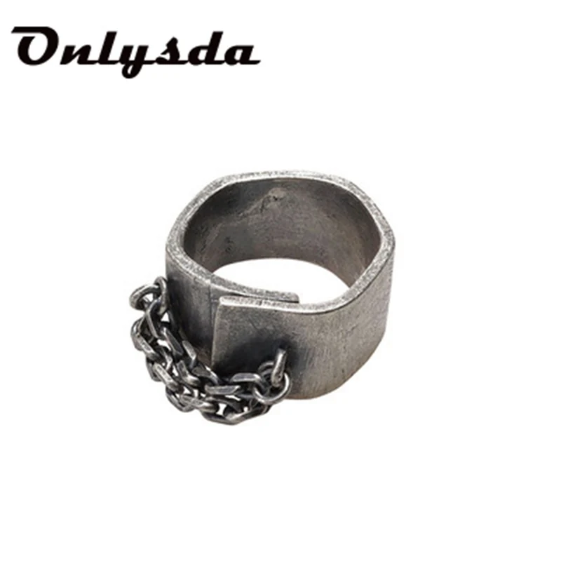 Wholesale Punk Stainless Steel Engagement & Wedding Ring For Men Women Designer Vintage Luxury Jewelry Gift Anillos Mujer OSR513