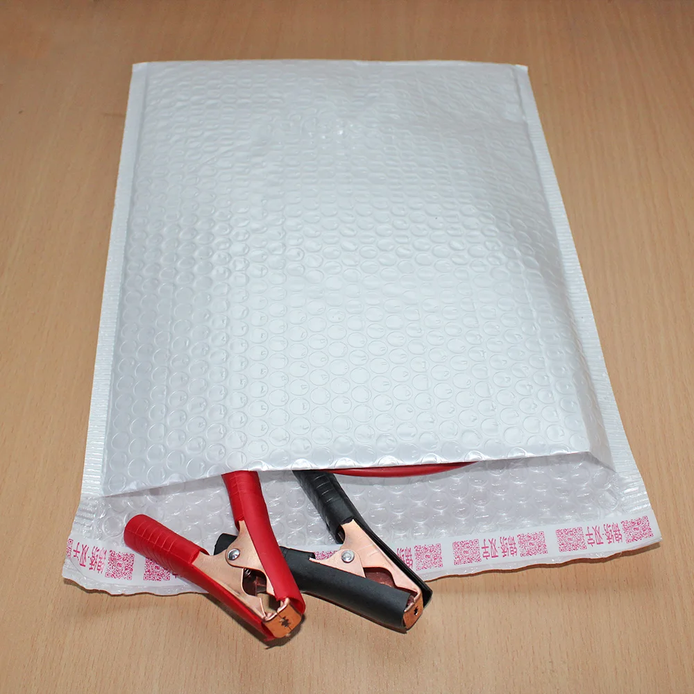 1 คู่ 2.5 มม.โซลาสายทองแดงลวดสีดำและสีแดงพร้อมคลิปจระเข้