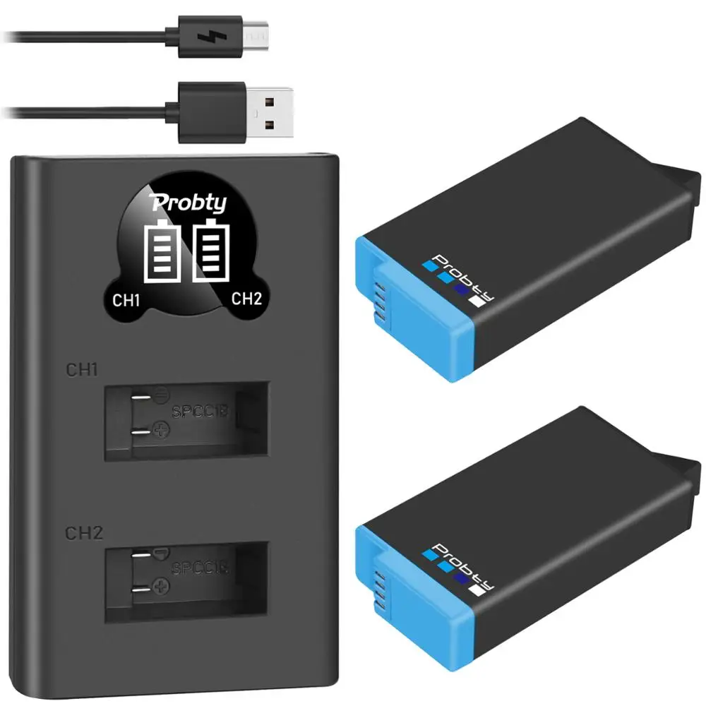 Originele probe voor gopro max batterij Oplaadbare lithiumbatterij voor gopro max 360 actiecamera-batterijen Accessoires go pro