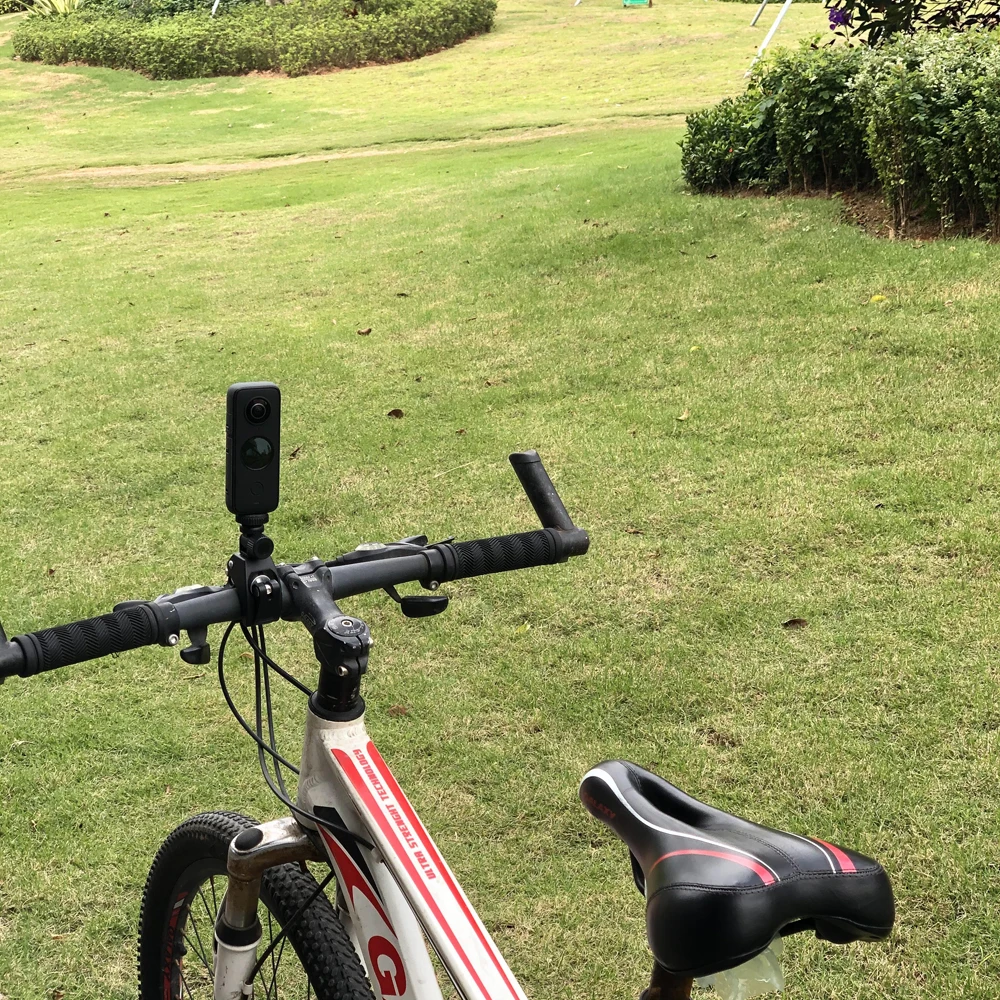 สำหรับ Insta360 One X2ผู้ถือจักรยาน Mount Onex3จักรยานที่เสียบบเงินที่ตั้งฐานอะแดปเตอร์ Stabilizer Handheld Action 360อุปกรณ์...