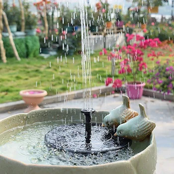 Mini Solar Floating Fountain Pump 12