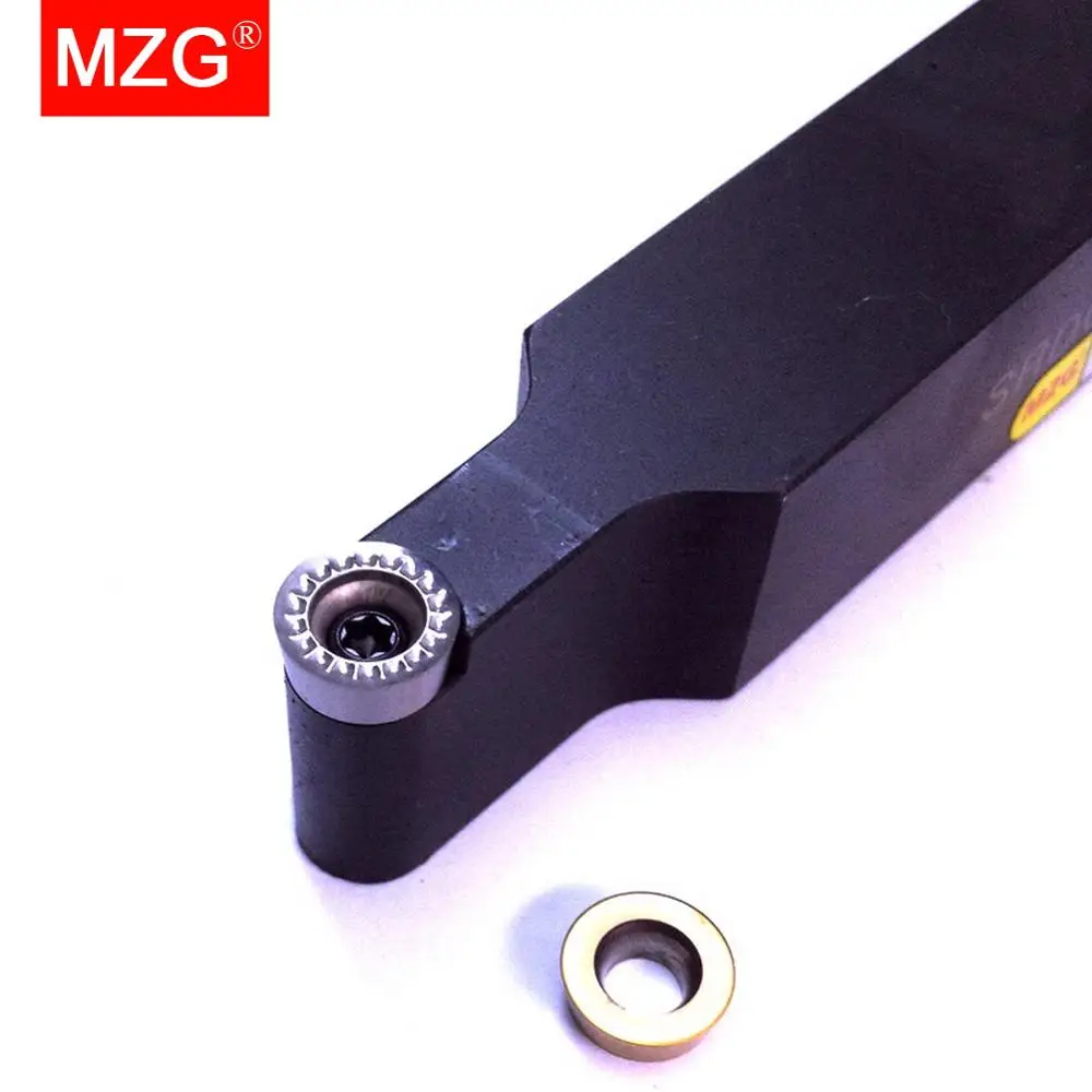 MZG 16mm 20mm 25mm SRDCN1616H08 CNC Carbide Inserts Turning Arbor Lathe Cutter Bar External Boring Tool Clamped Steel Toolholder