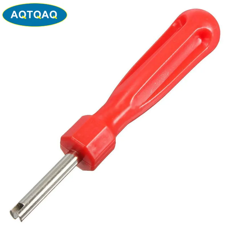 1Pcs Plastic Handle Car Valve Core  Removal Single Head Tire Repair Tools