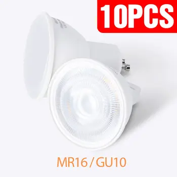 10 個 GU10 LED トウモロコシ電球 MR16 スポットライト 220V E27 Focos LED 電球 5 ワット 7 ワット E14 アンプル gu 10 LED ランプ GU5.3 スポットライト省エネ