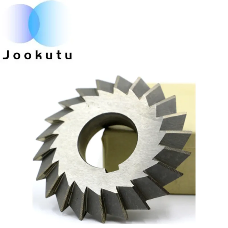 2pcs/lot W6542 HSS 30/45/60/90 Degree Single-Angle Milling Cutter Right Rotary Milling Cutter