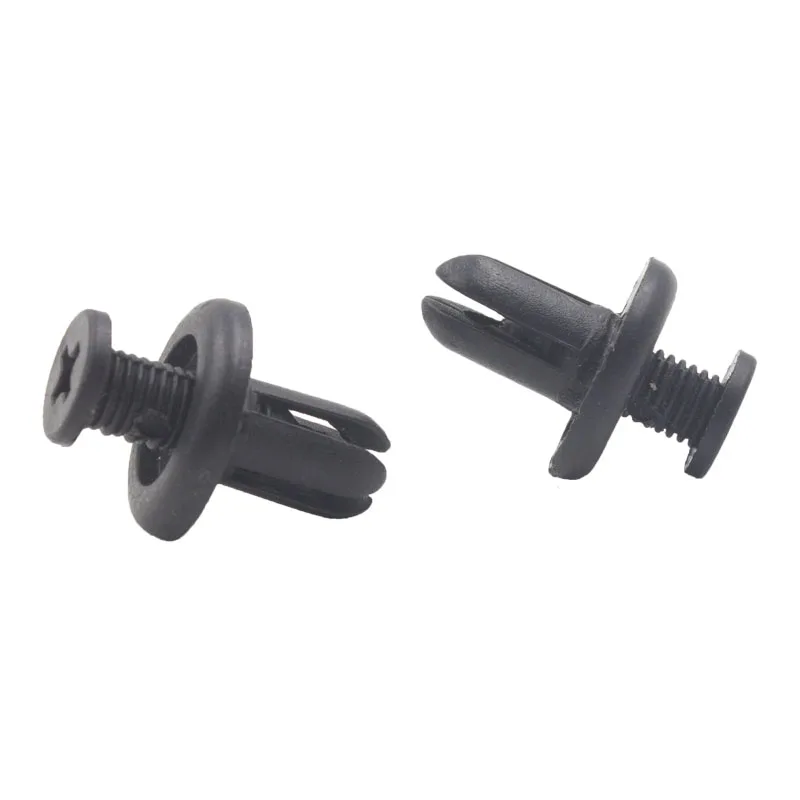 500x Universal 7mm Expansion Fenders Trunk Snap clips Black Rivets for Mazda Ford  Hyundai Kia Car Accessories