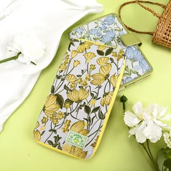 Kinbor Hand Book Weekly Zipper Embroidery Notebook Literary Creative Exquisite Self-filling Schedule Plan Diary Stationery