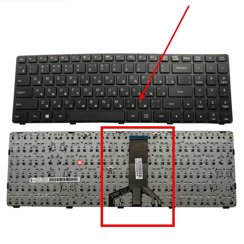 laptop keyboard for LENOVO TIANY 15ibd 100-15 100-15IBY 100-15IBD 300-15 B50-10 B50-50 RU layout notebook replace keyboard