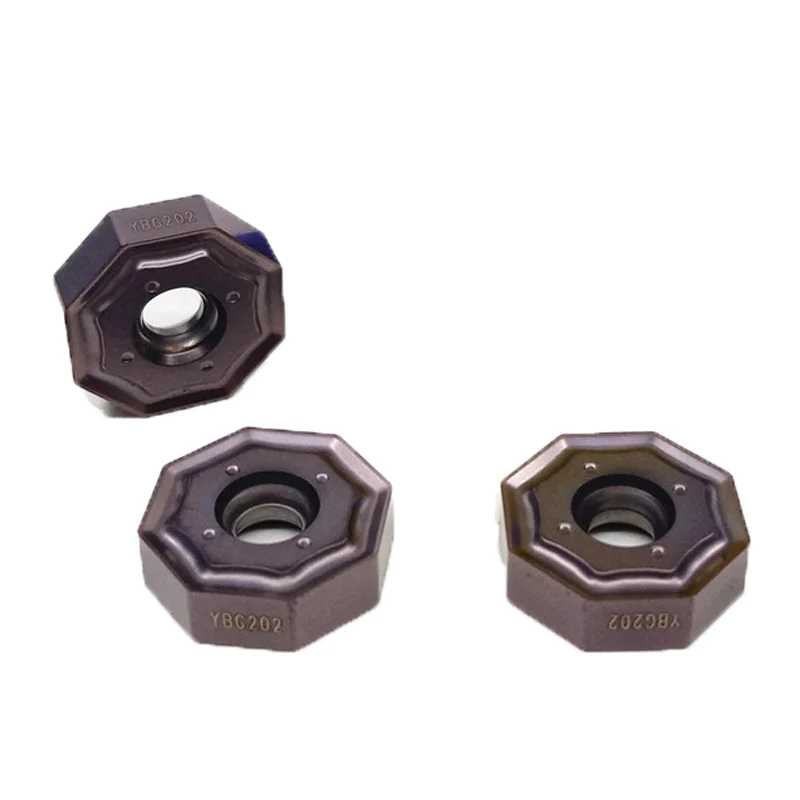 ONHU 060408 08T508 ONHU060408-PF ONHU060408-PM ONHU08T508-PF YBG202 YBG205 CNC insertos de fresado de acero inoxidable y acero Durable