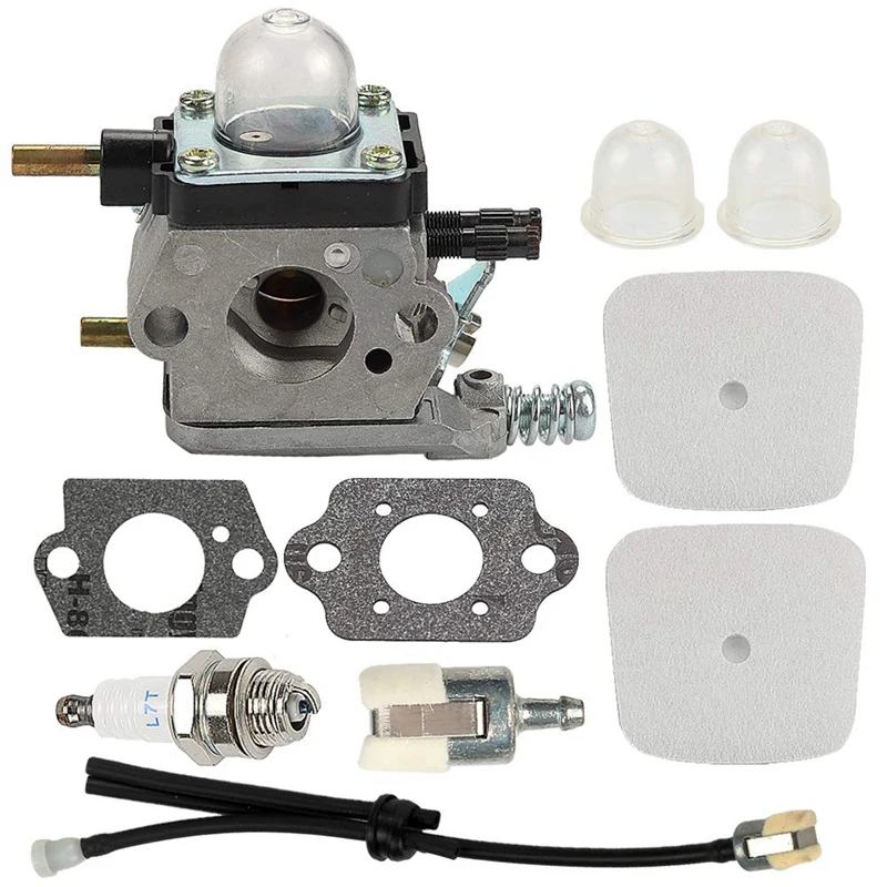 

Carburetor with Air Filter Repower Kit for 2-Cycle Mantis 7222 7222E 7222M 7225 7230 7234 7240 7920 7924 Tiller/Cultivator Retai