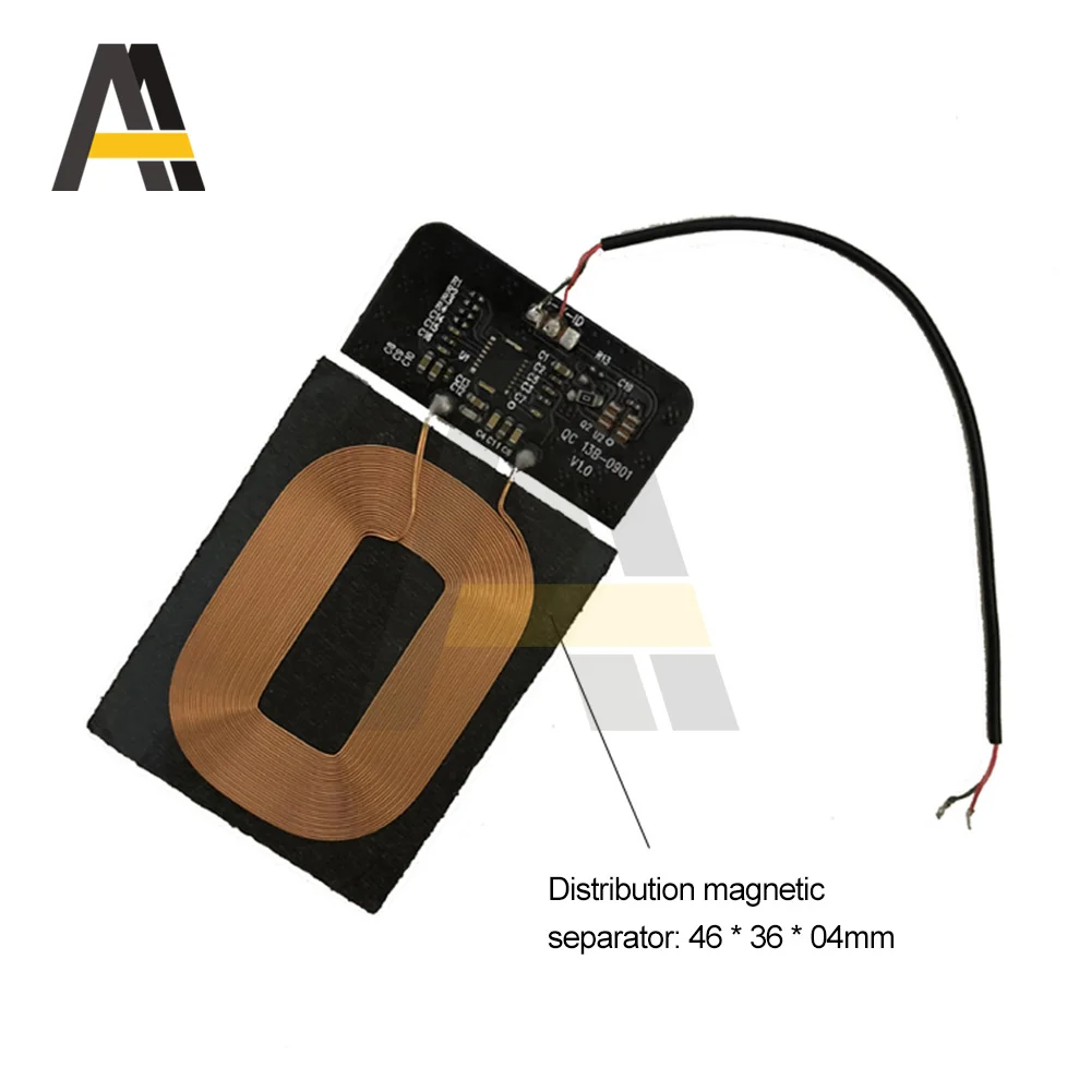 Upgraded TI mini Standard Wireless Charger Receiver Module 5V 3W 5W Universal Wireless Charging PCBA Coil Board