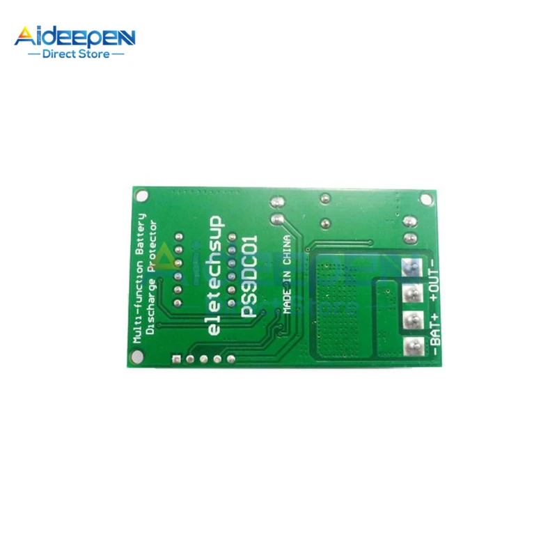 Módulo Protector de descarga de batería multifunción DC6-30V 15A para batería Solar de plomo-ácido fuente de alimentación de emergencia energía móvil UPS