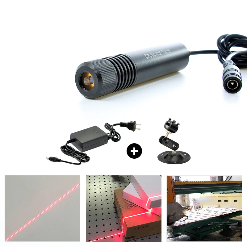 

650nm Red Llight Word Module Laser Positioning Light / Laser Transmitter Red Cursor Line Industrial Grade