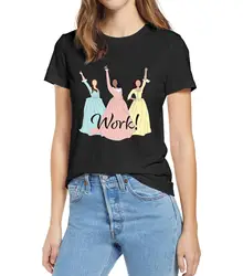 Novo 100% algodão subir trabalho hamilton jovens scrappy & hungry musical engraçado masculino feminino algodão camiseta presente macio topo t