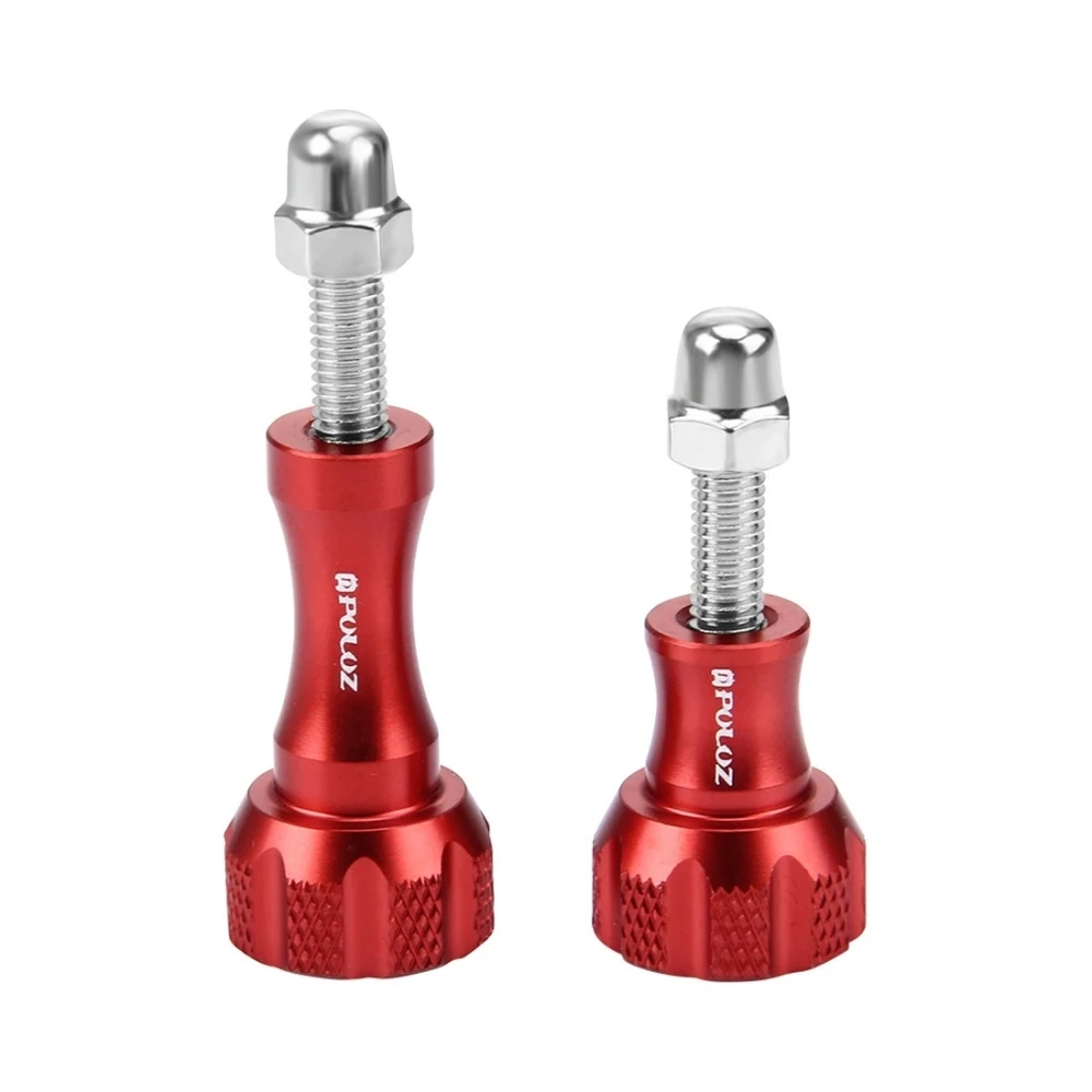 PULUZ CNC Aluminum Thumb Knob Stainless Bolt Nut Screw Set for GoPro NEW HERO Action Cameras Screw Set Action Camera Accessories