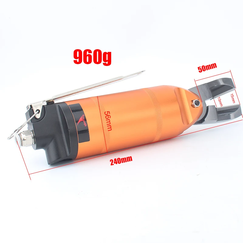 YOUSAILING YS-30+FD9P Pneumatic Nippers Air Scissors/ Nippers Tool Angle Blade Air Cutter Cutting 10mm Soft Plastic