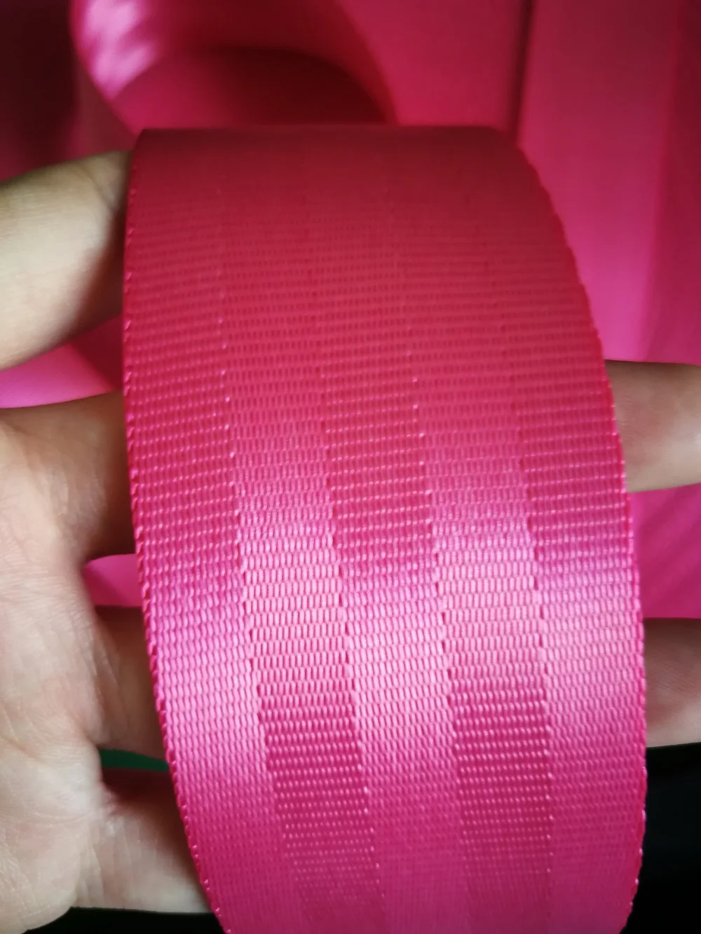 Pink 3M-30M car seat belt webbing car modified 3C standard certified child safety belt car accessories