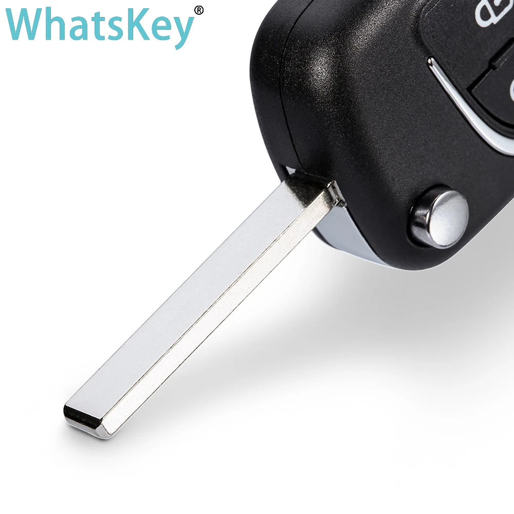 WhatsKey-funda plegable para llave de coche, carcasa para mando a distancia, para Vauxhall, Opel, Insignia, Astra J, Zafira, mokka, Chevrolet,