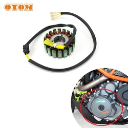 OTOM Motorcycle Engine Magneto Coil RC390 Ignition System Stator CPL. 93739004000 For KTM 390 DUKE BLACK HUSQVARNA 401 VITPILEN