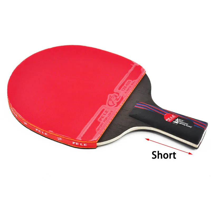 1pc Horizontal Grip/Penhold Grip Professional Training Ping Pong Entry Level Carbon Table Tennis Racket