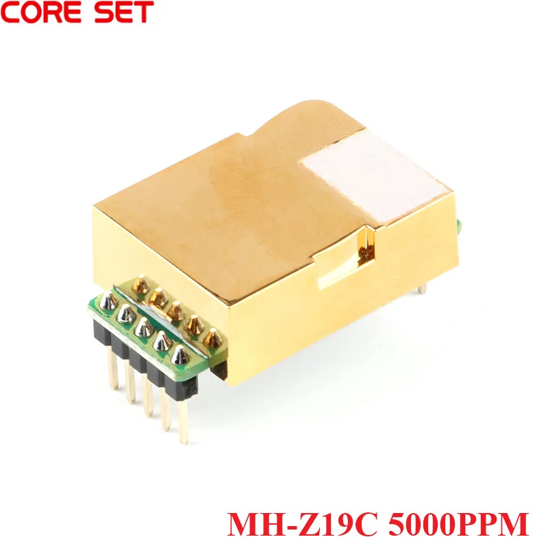 

MH-Z19C Carbon Dioxide Gas Sensor Module With Pin Air Quality Monitoring CO2 Detection Sensor Module UART PWM Output 400-5000PPM