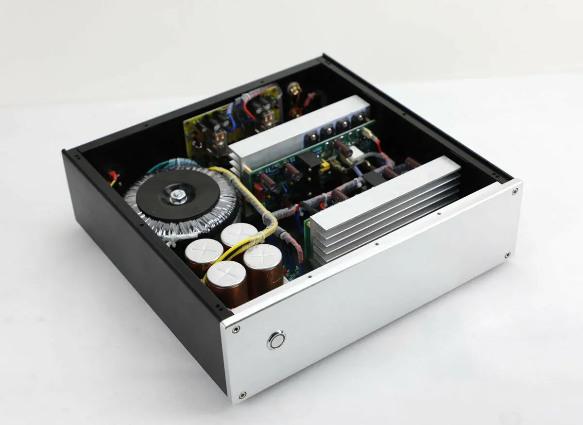 

Hifi Finished LJM L20.5 Amp Ultra Low Distortion Stereo Power Amplifier