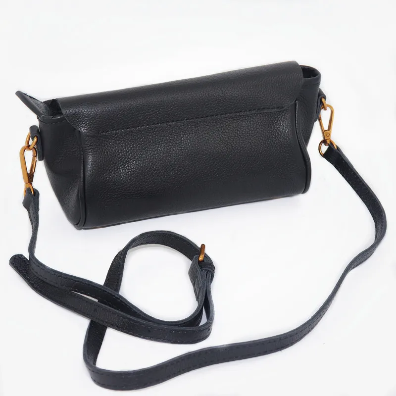 Flap Small Women Crossbody Bags Soft Genuine Leather Handbags Fashion Brand Designer Female Shoulder Messenger Bag Luxury Purses