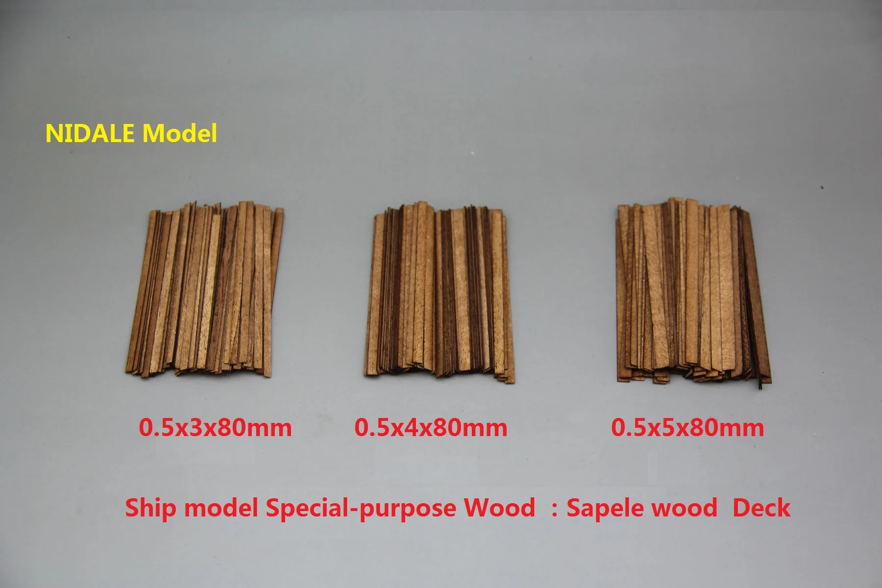 Ancient Ship model building kits Special-purpose Sapele wood wood batten 80 pcs/lot