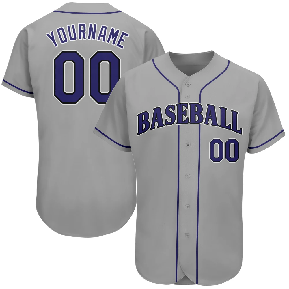 Custom Baseball Jersey Printing Player Name Number Sports Soft Breathable Short Shirt