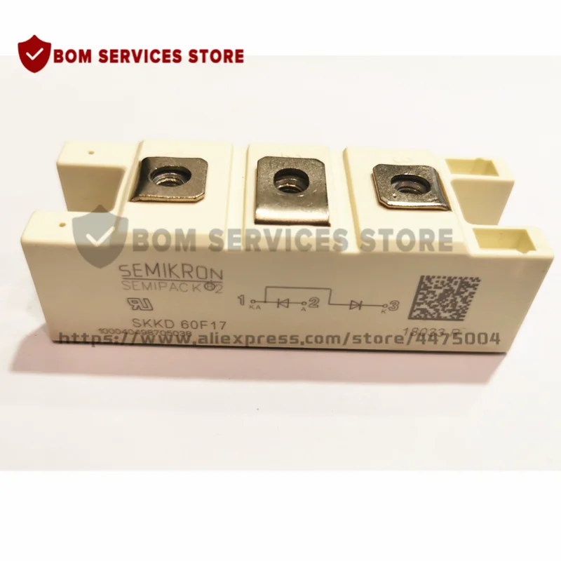 SKKD60F17 SKKD75F12 SKKD60F12 شحن مجاني جديد الأصلي IGBT وحدة