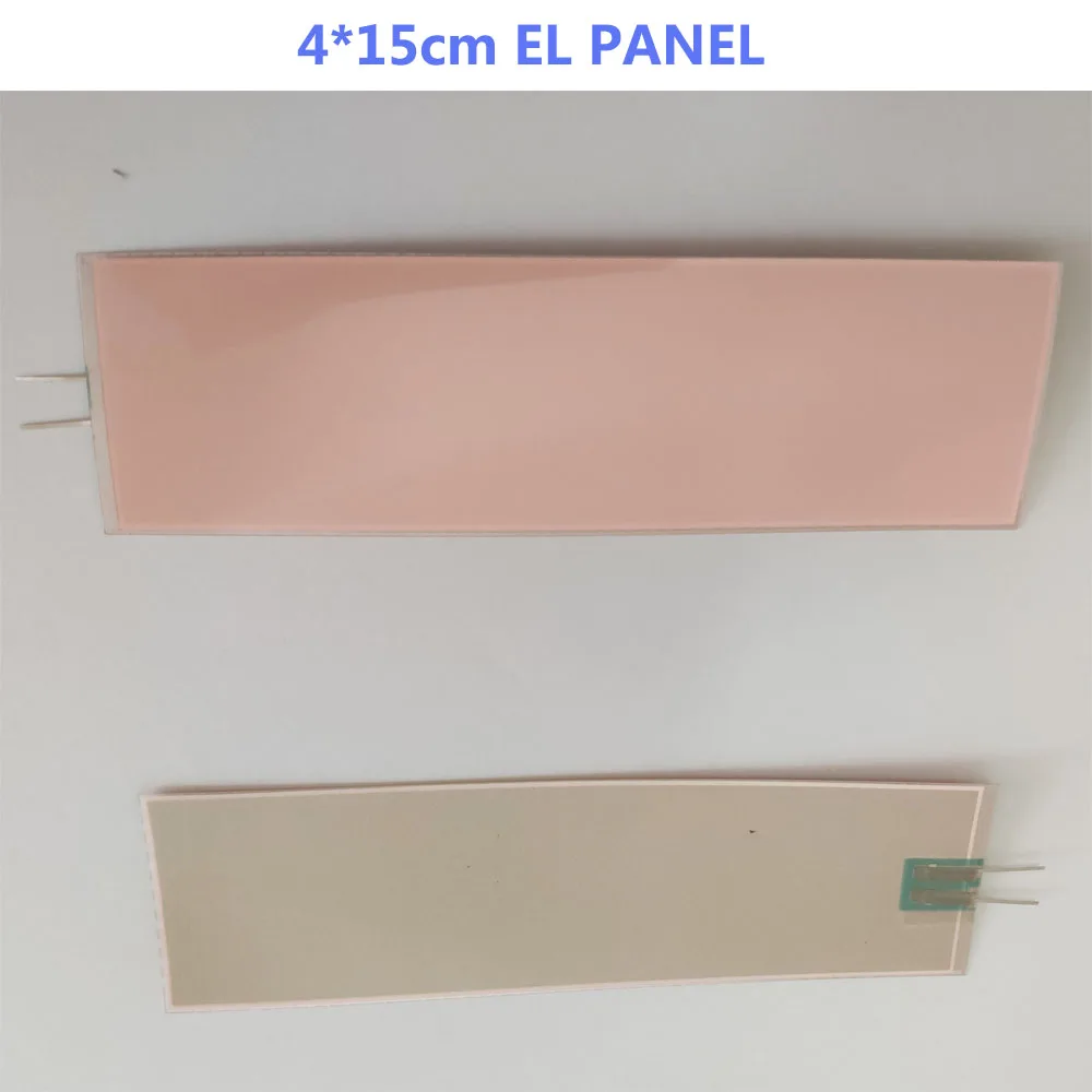 155mm x 44mm EL Panel Electroluminescent Sheet LCD Backlight machine And Equipment EL Foil Lighting Paper