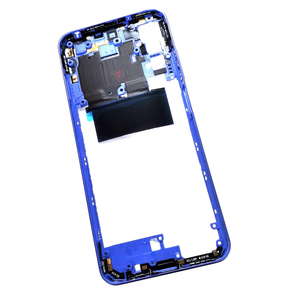 Middle Frame For Xiaomi Redmi Note 10 5G With Volume Button Front Housing Middle Bezel Chassis Shell Parts