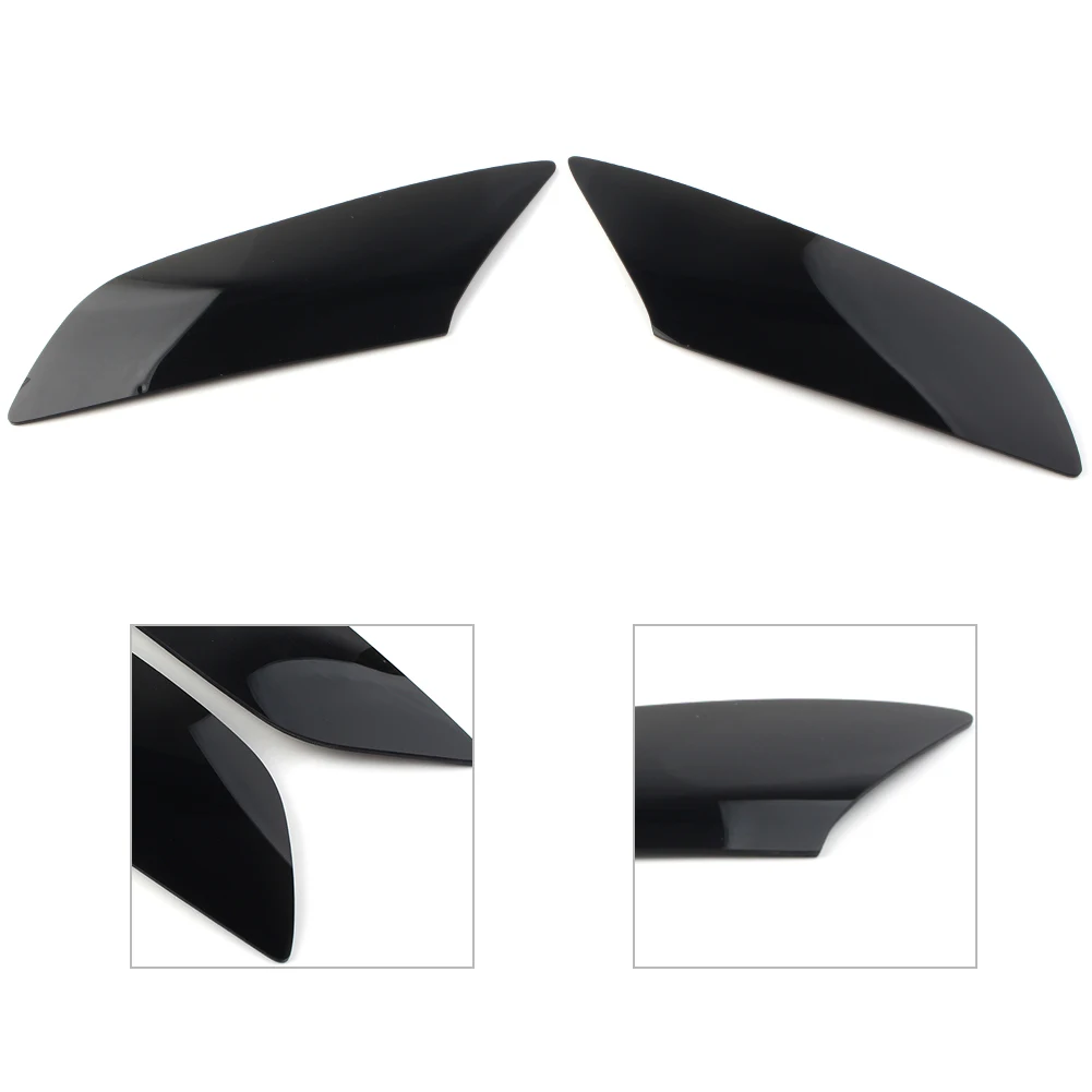 1pcs Motorcycle Black Headlight Lens Cover Protector Shield For Honda CBR600RR 2007 2008 2009 2010 2011 2012 ABS Plastic