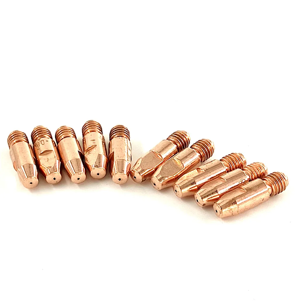 36KD Contact Tips MIG Torch Tips 320A Welding Torch Consumables M8*30mm 0.8/1.0/1.2/1.4/1.6mm EU Style MIG Welding Tip