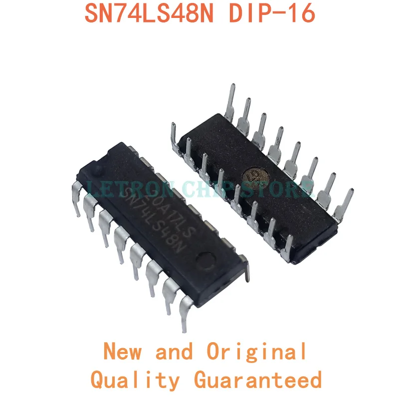 10pcs SN74LS48N DIP16 HD74LS48P DIP DIP-16 74LS48N 74LS48 SN74LS48 original and new IC