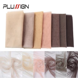 Plussign Hair Net Wig Making Tools Swiss Lace For Wig Making Import Good Quality Swiss Lace Net 1/4 Yard (18