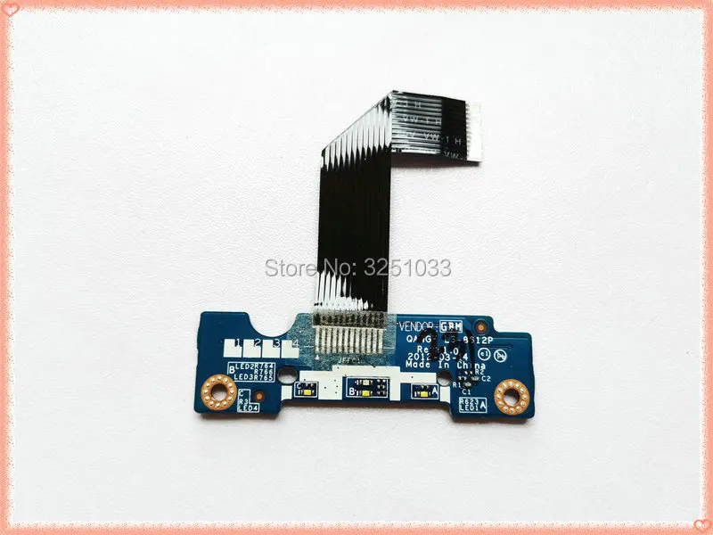 LS-8612P para lenovo n580 n581 n585 n586 p585 touchpad/mouse placa de botão nbx00015400 LS-8612P placa interruptor testado ok