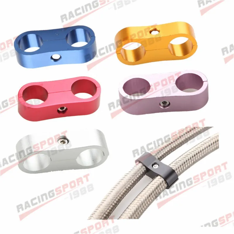 

AN5 AN-5 ID 12.7mm Billet Aluminum Fuel Hose Separator Fittings Adapter BLACK/BLUE/RED/green/silver/green/purple/pink