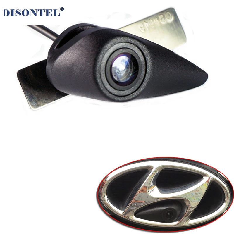 1920*1080P AHD Night Vision Vehicle Front View Logo Camera For Hyundai Elantra Verna Solaris Tucson IX35 Santa Fe I20 I30 I40
