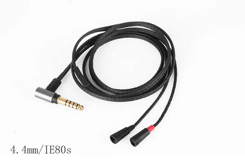 2.5Mm/4.4Mm/3.5Mm OCC Cân Bằng Cáp Âm Thanh Cho Tai Nghe Sennheiser IE80S Tai Nghe Tai Nghe