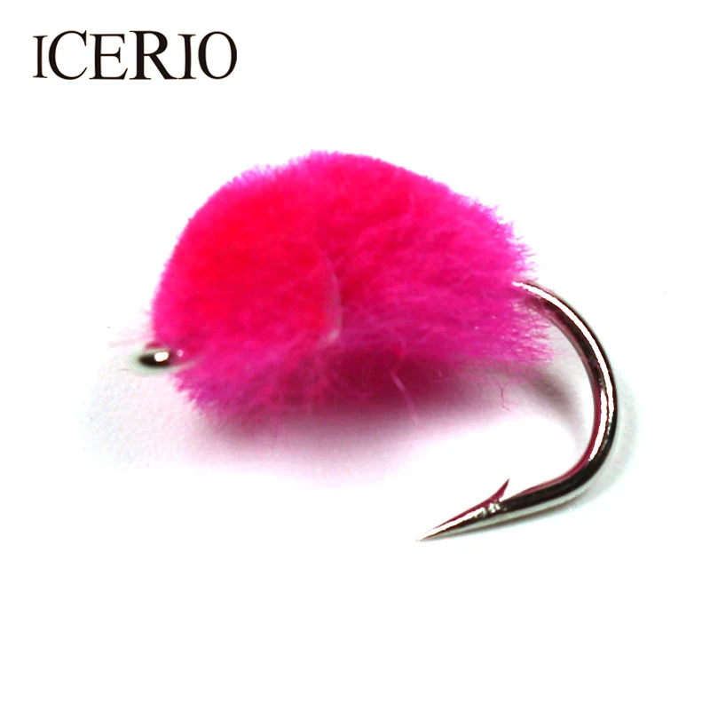 

ICERIO 8PCS #12 Micro Egg Trout Fly Fishing Lures