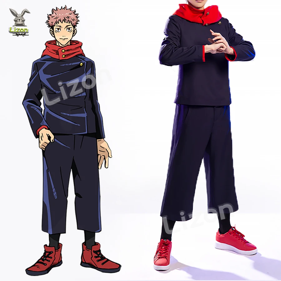 Costume da cosplay Jujutsu Kaisen Sukuna Yuji Itadori: La Scelta Perfetta per Halloween e Feste in Maschera